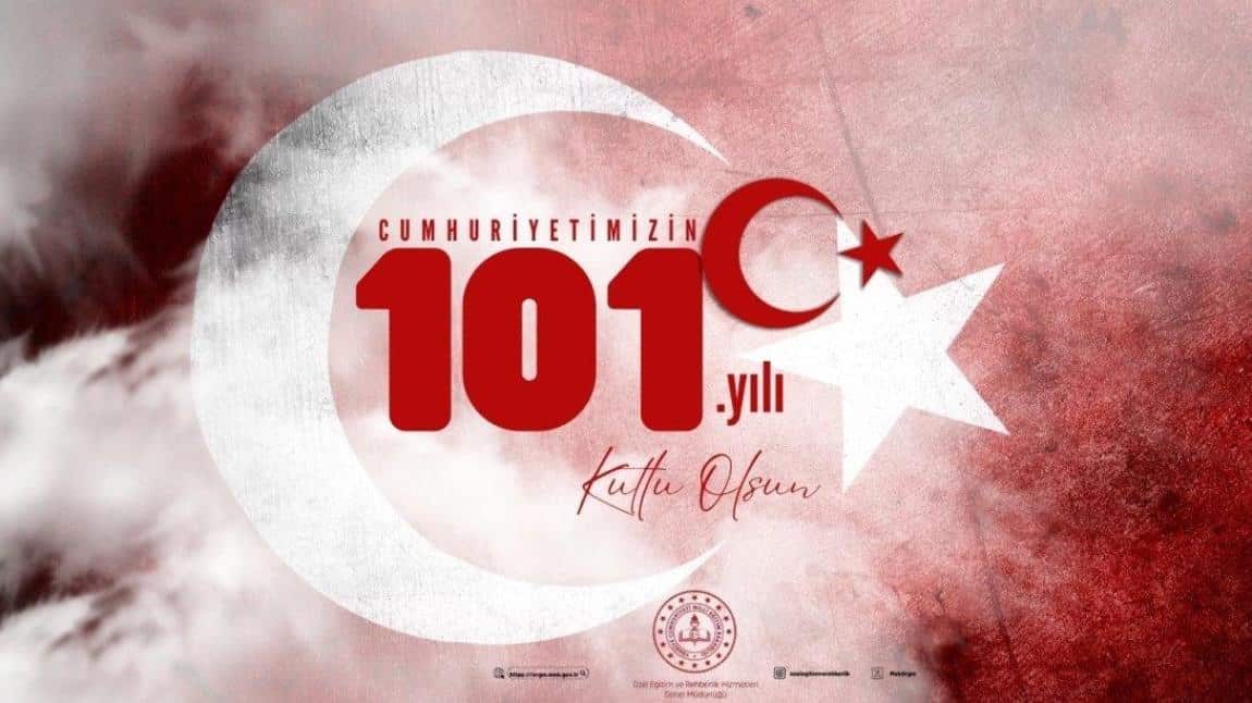 29 EKİM CUMHURİYET BAYRAMIMIZ KUTLU OLSUN